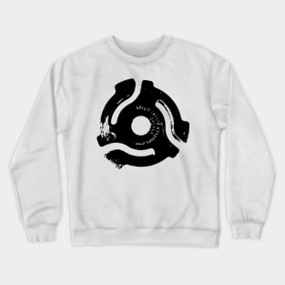 Vintage 45 RPM Record Spacer Crewneck Sweatshirt